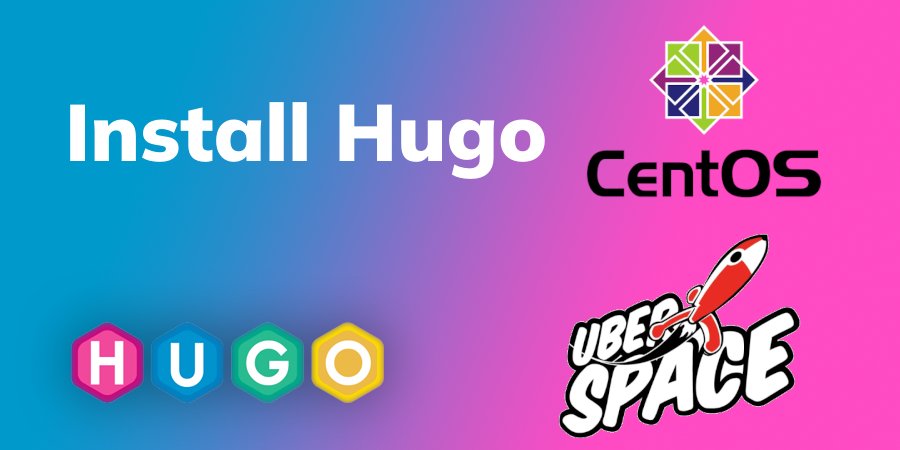 Installing Hugo on CentOS7 on Uberspace